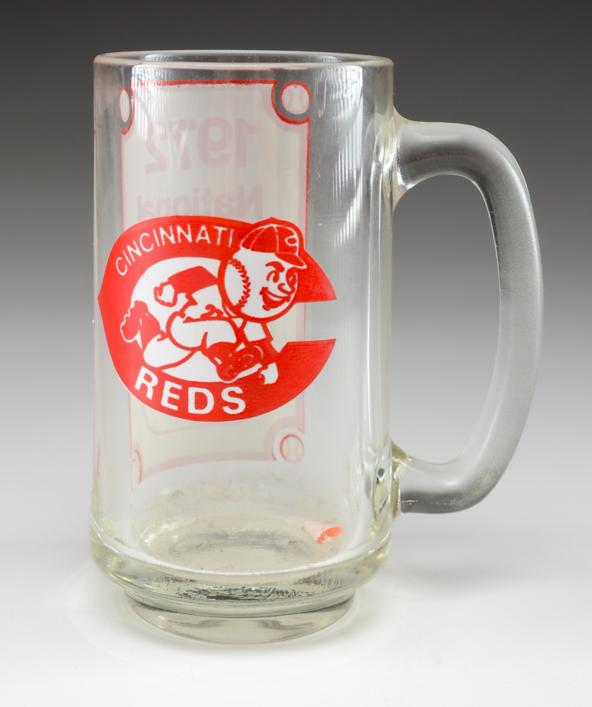 1970s Cincinnati Reds Advertising Baseball Glasses