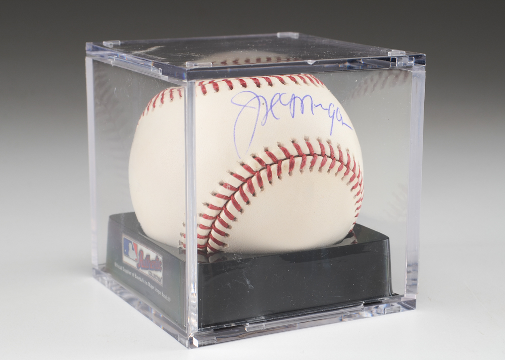 Unique Joe Morgan (HOF) Signed Rawlngs Official Baseball