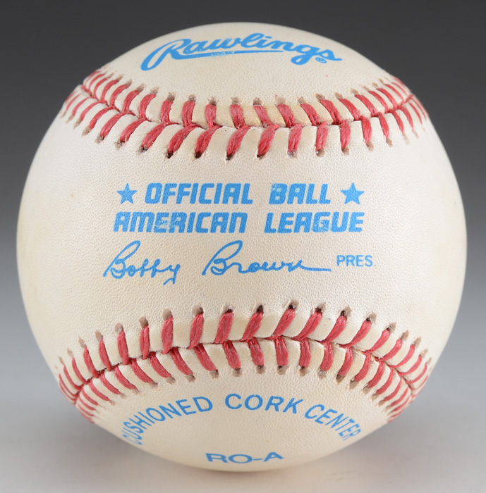 Joe DiMaggio Signed Baseball