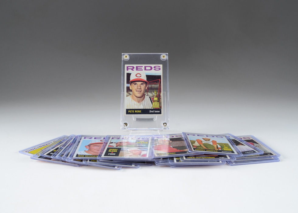 1964 Topps Complete Set Of Reds Cards With Pete Rose