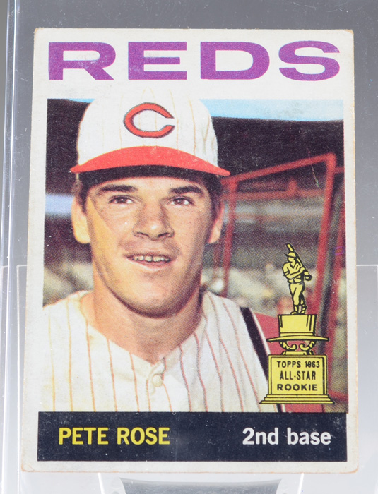 1964 Topps Complete Set Of Reds Cards With Pete Rose