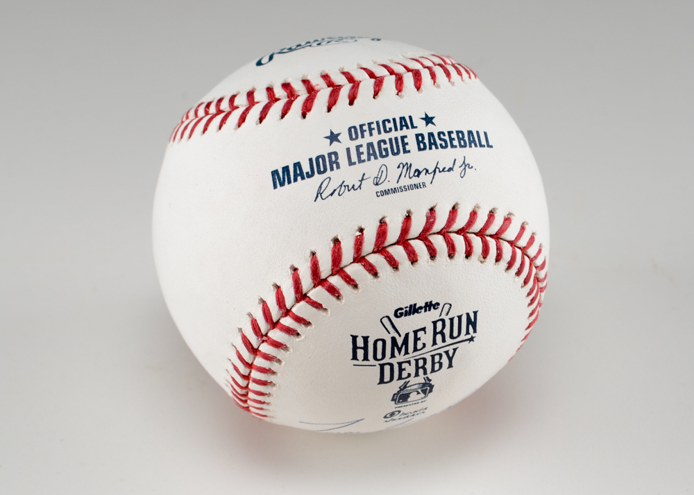 Todd Frazier Signed Home Run Derby Baseball  COA