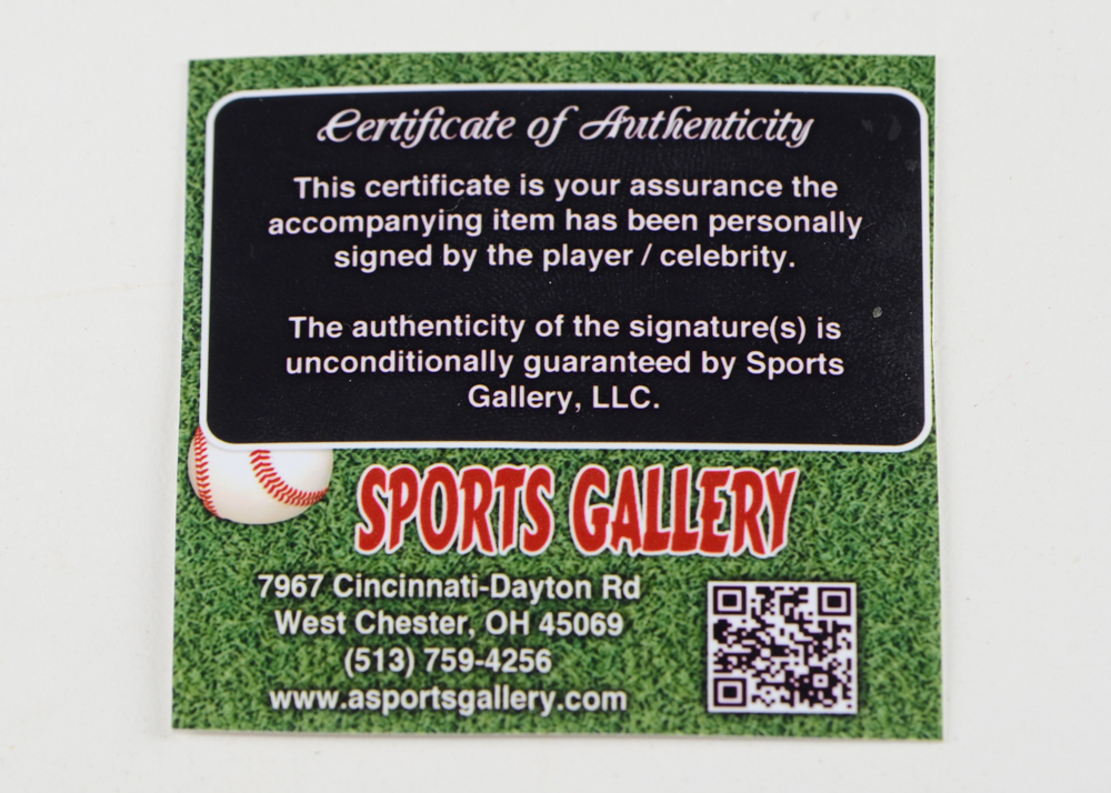 Todd Frazier Signed Home Run Derby Baseball  COA