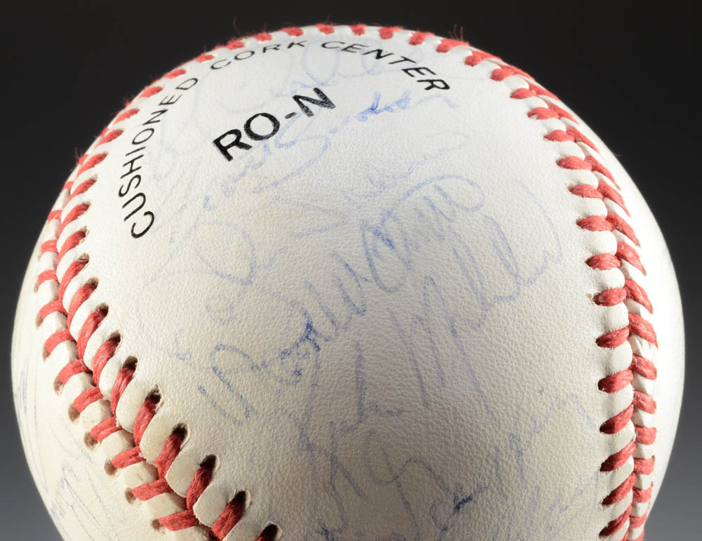 1989 Reds Team Signed Baseball