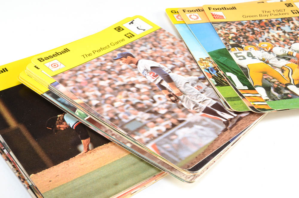 Over Two Hundred 1977/1978 Sportscasters Cards With Stars