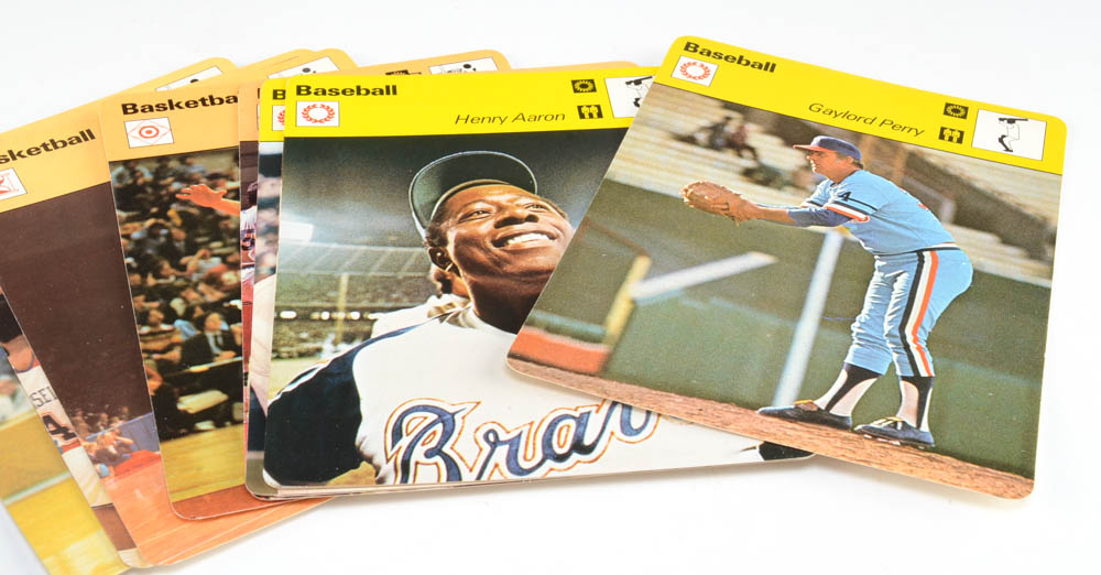 Over Two Hundred 1977/1978 Sportscasters Cards With Stars