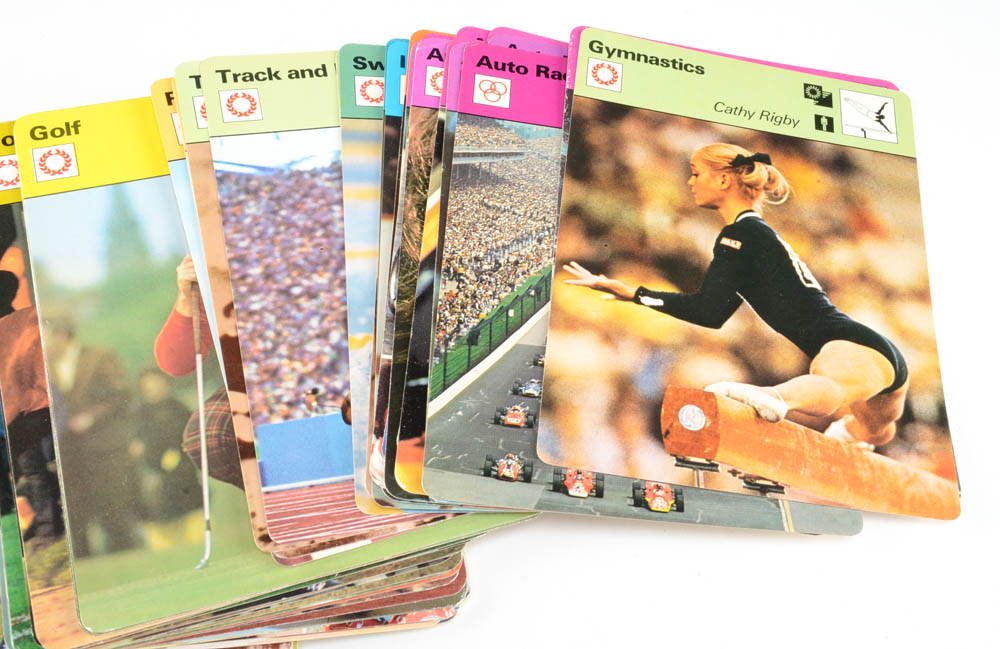 Over Two Hundred 1977/1978 Sportscasters Cards With Stars