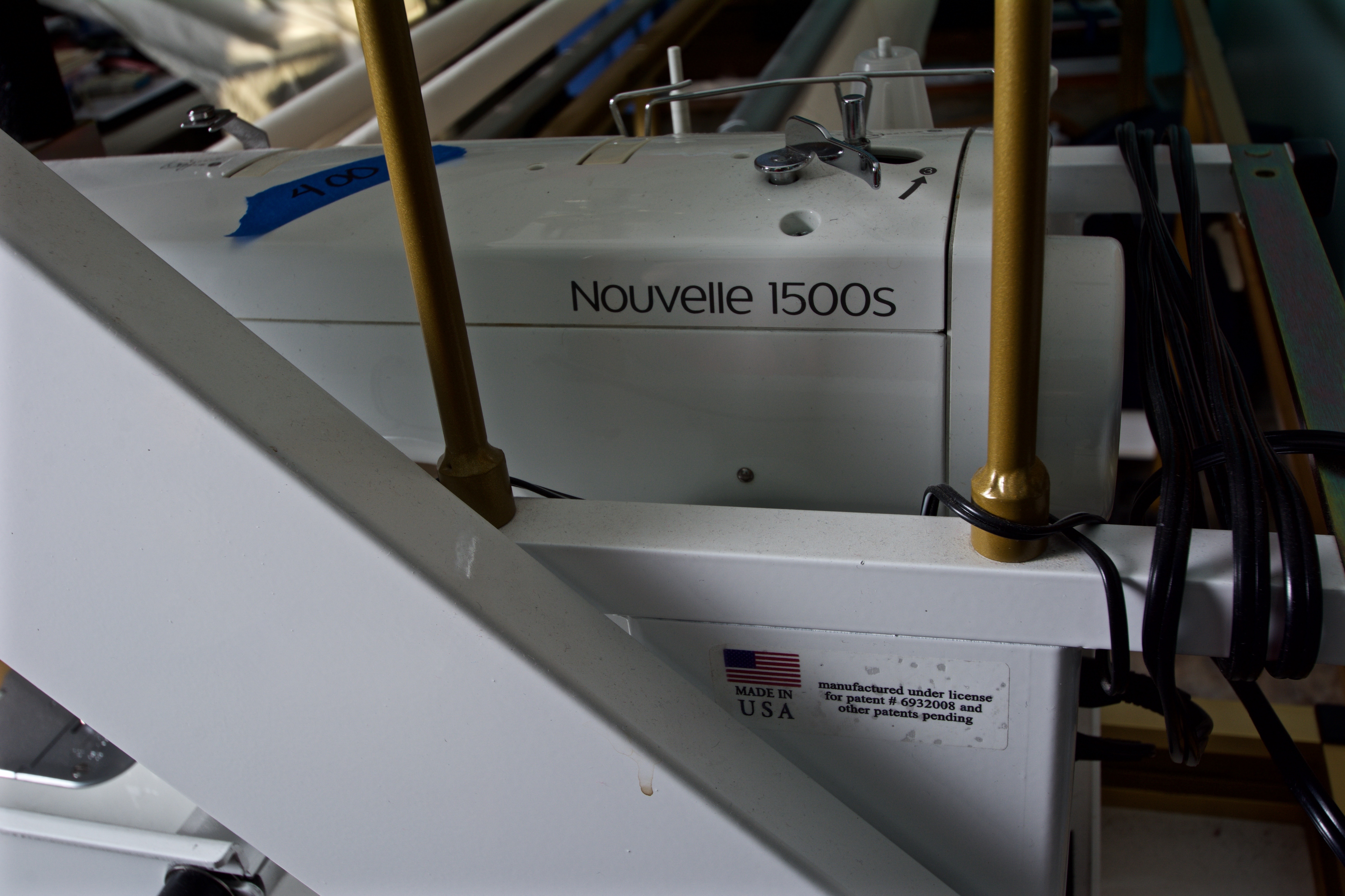 New Joy Quilting Frame with Brother Sewing Machine