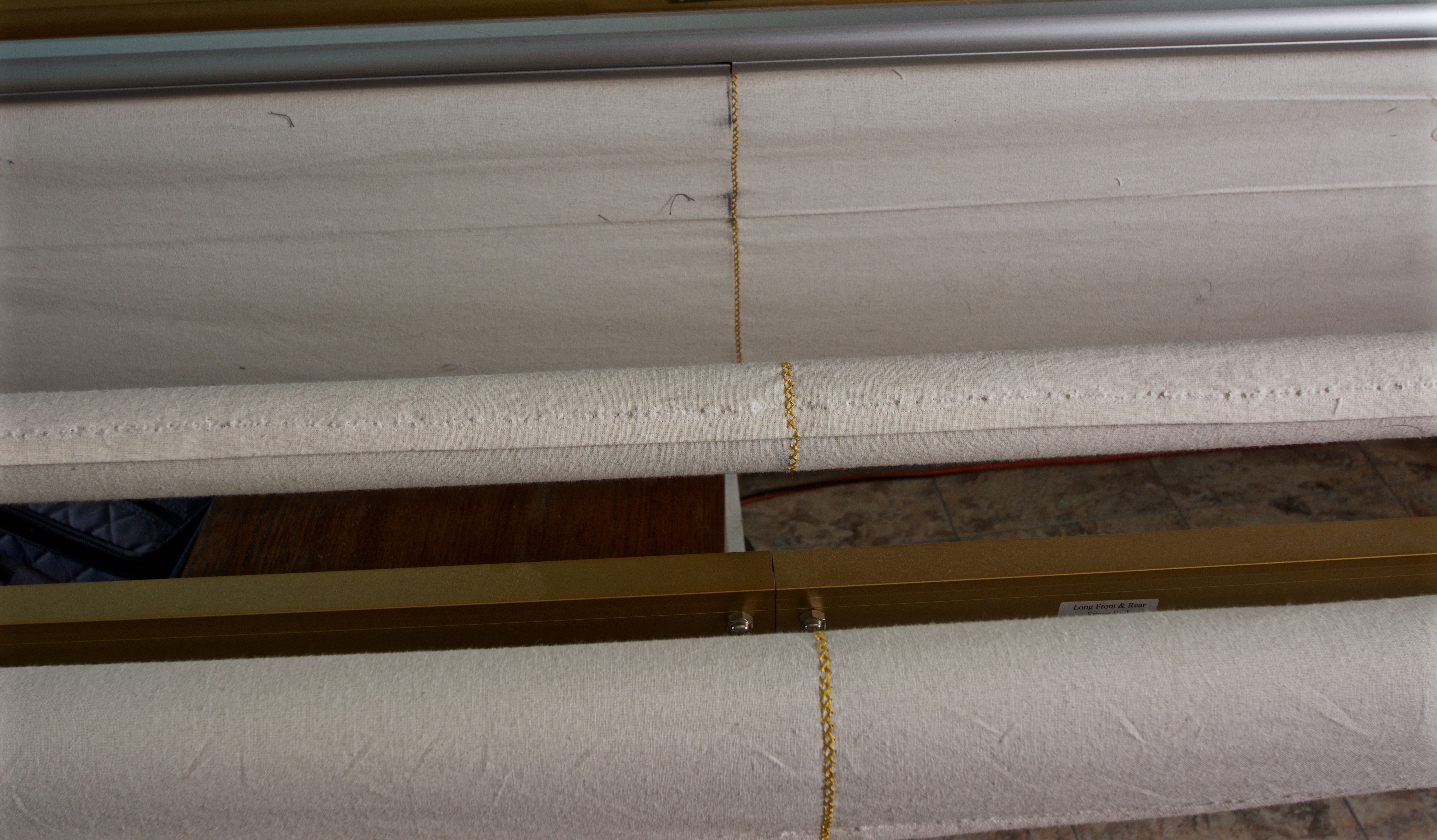 New Joy Quilting Frame with Brother Sewing Machine