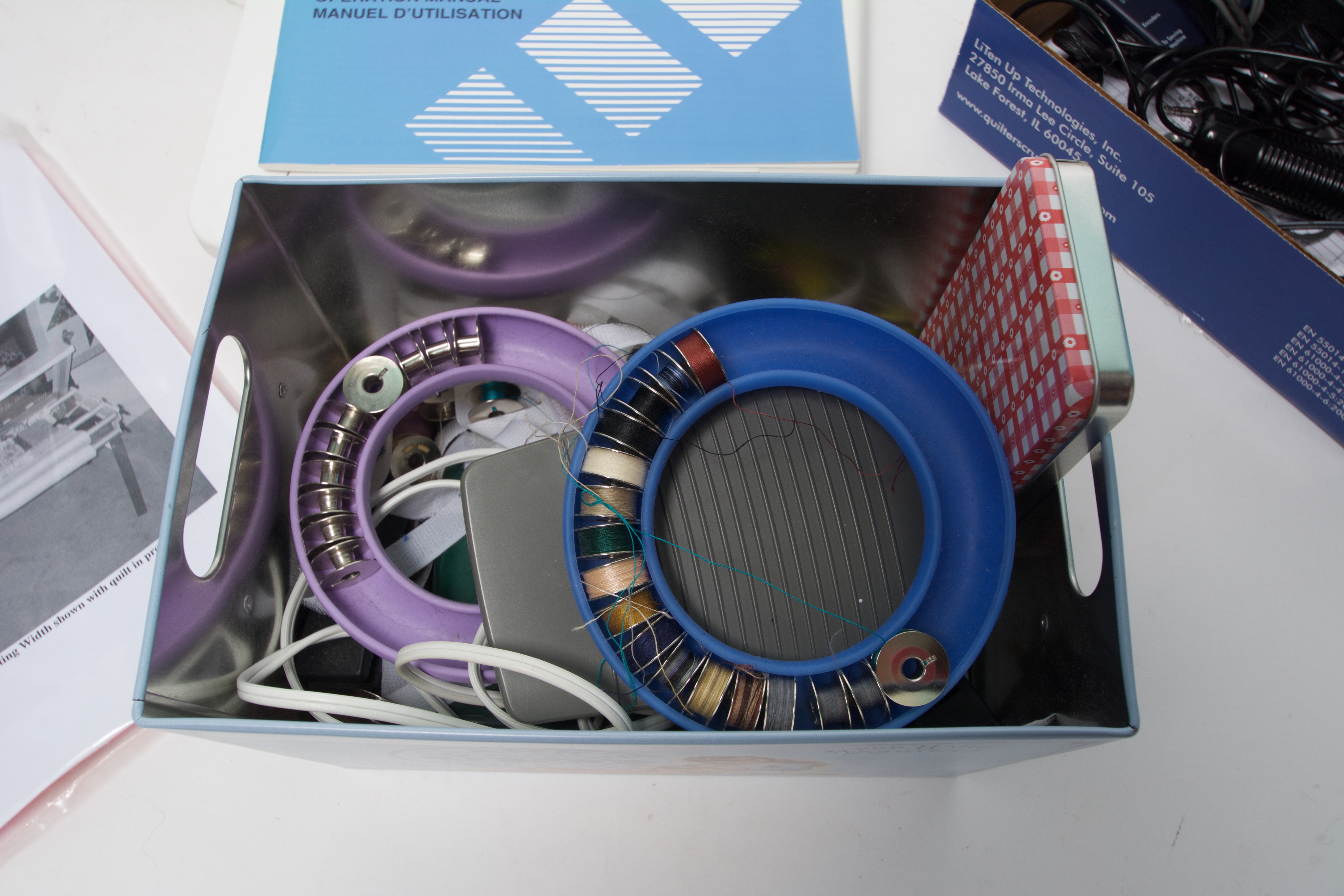 New Joy Quilting Frame with Brother Sewing Machine