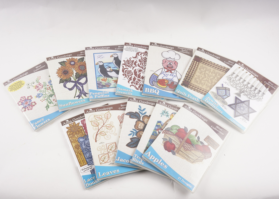 Anita Goodesign Mini and Bonus Collection CD-Roms