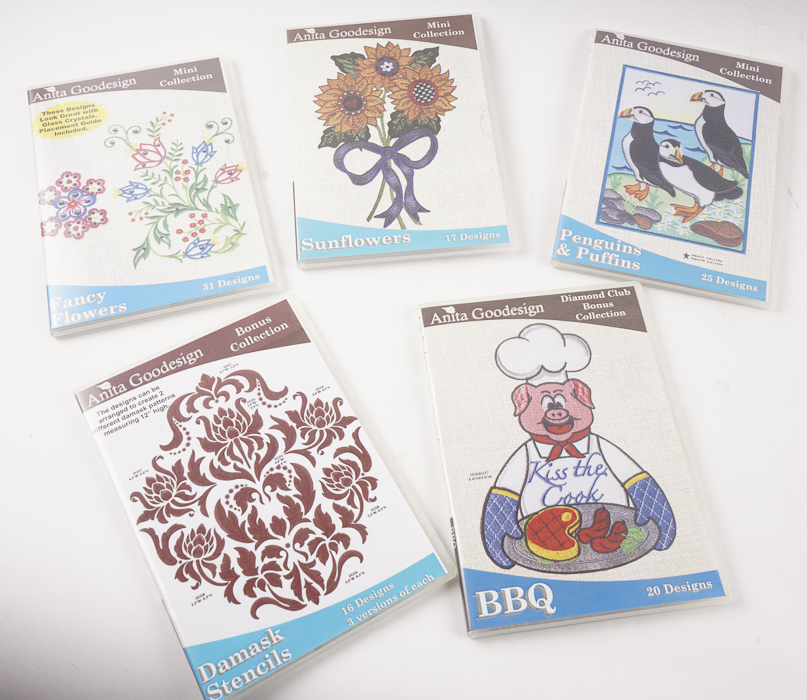 Anita Goodesign Mini and Bonus Collection CD-Roms