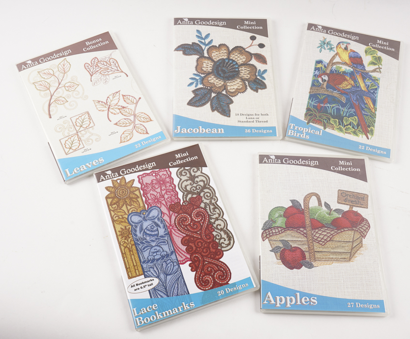 Anita Goodesign Mini and Bonus Collection CD-Roms