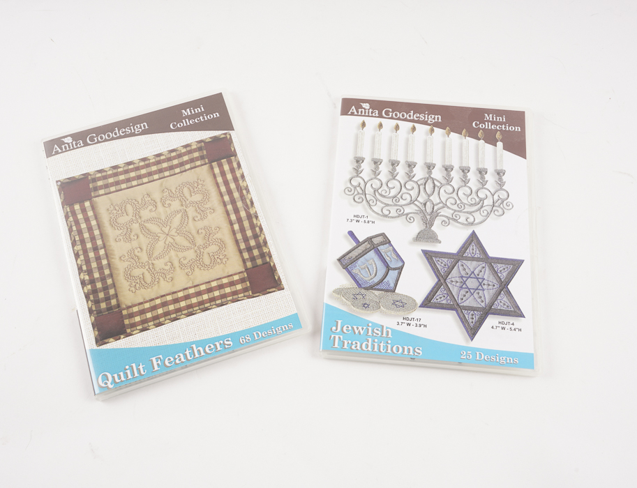 Anita Goodesign Mini and Bonus Collection CD-Roms