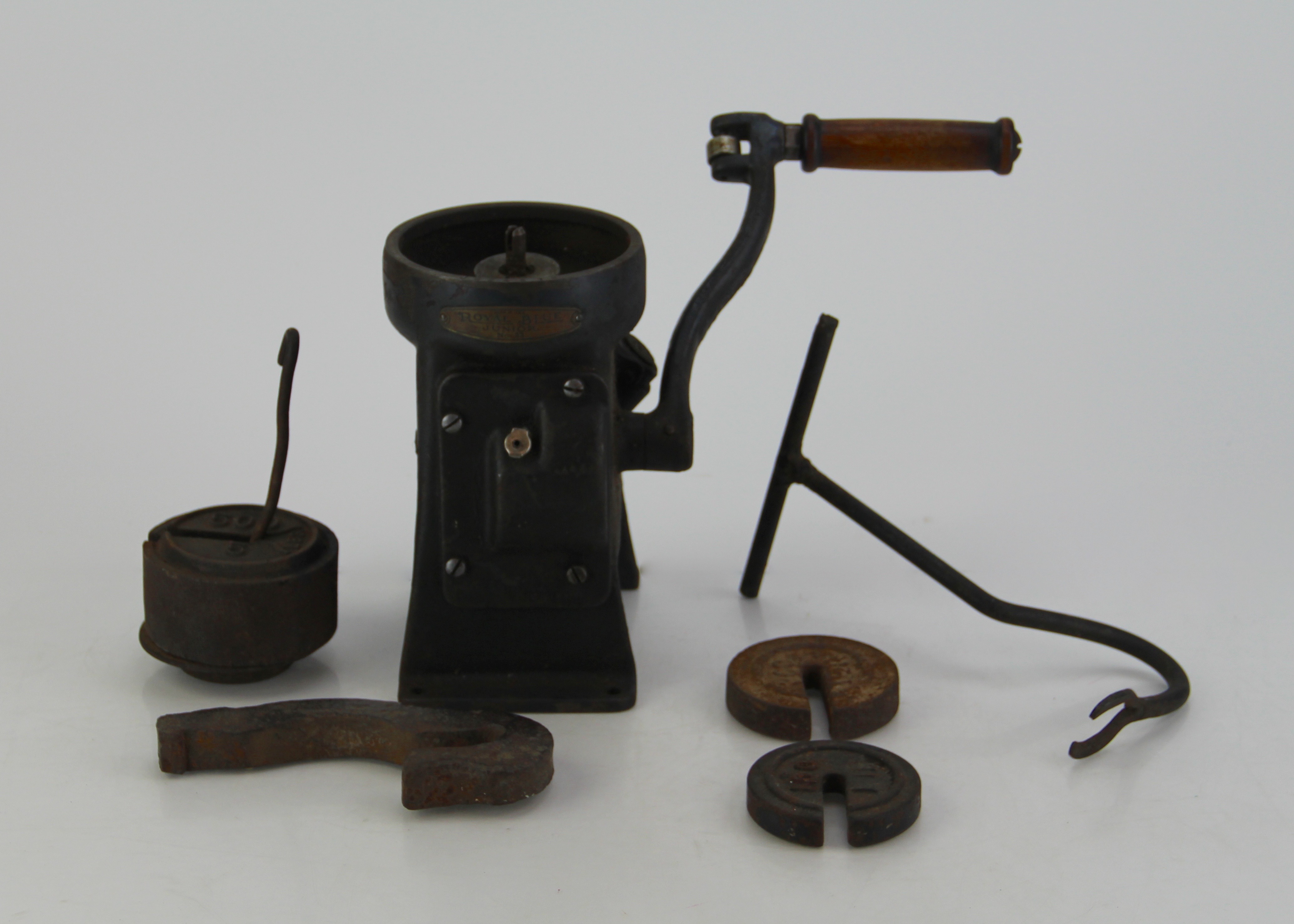 Royal Blue Junior Creamer Separator Base and Vintage Weights