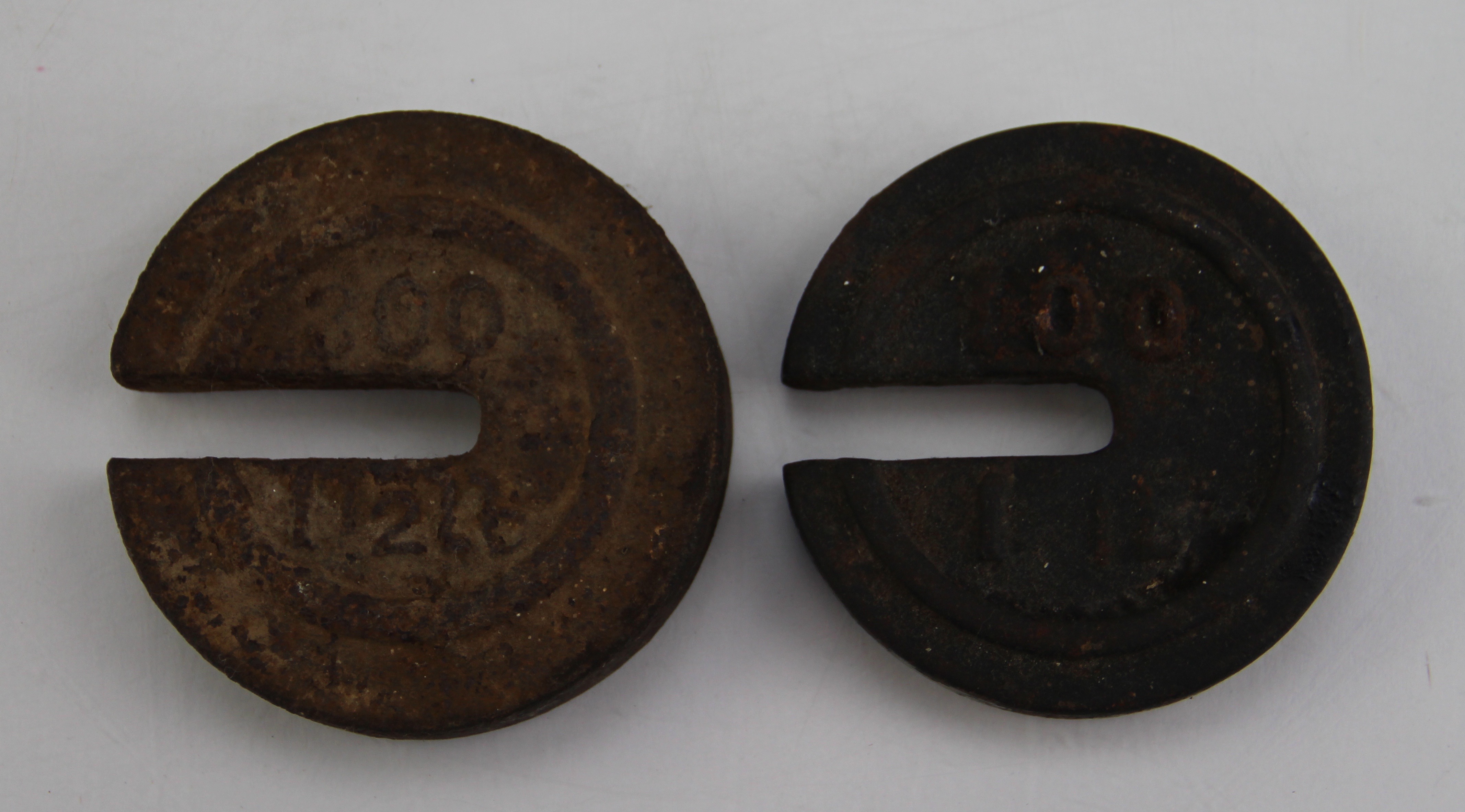 Royal Blue Junior Creamer Separator Base and Vintage Weights