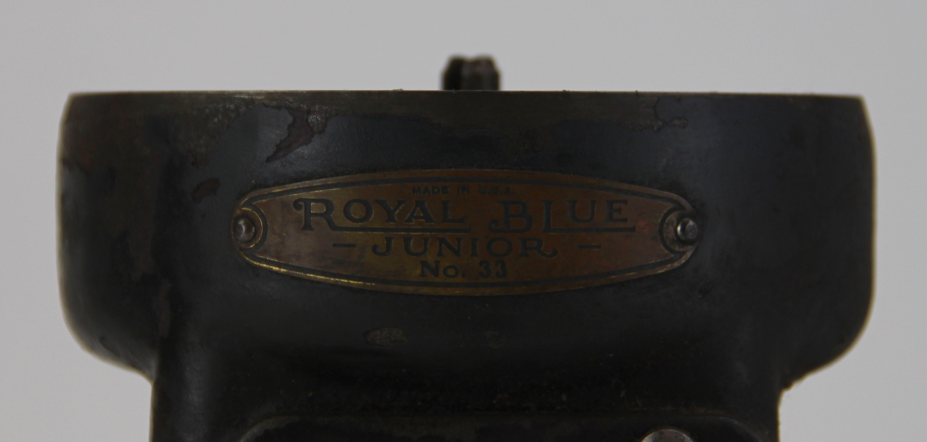 Royal Blue Junior Creamer Separator Base and Vintage Weights