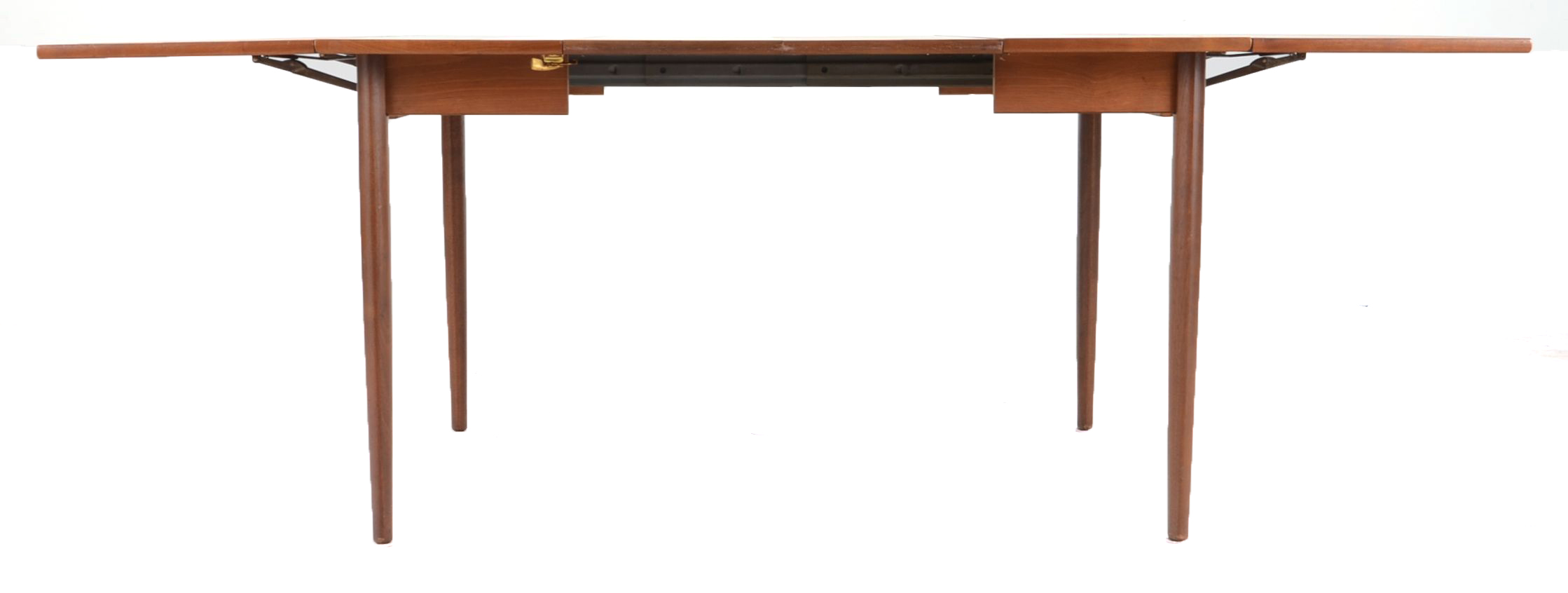 Drexel "Parallel" Drop-Leaf Table and Four Mid-Century Chairs