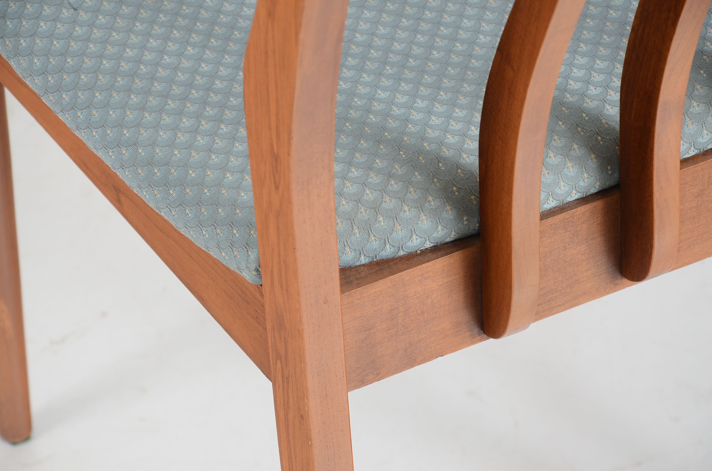 Drexel "Parallel" Drop-Leaf Table and Four Mid-Century Chairs