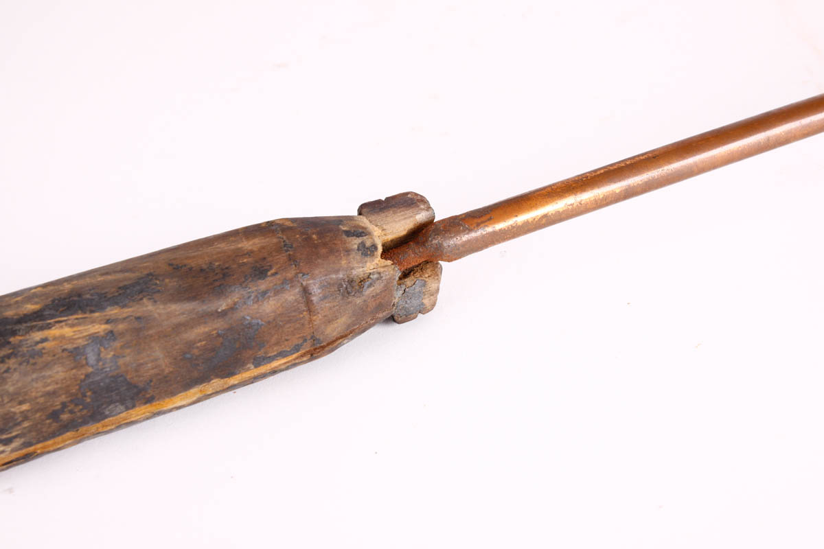 Vintage Brazilian Copper Branding Iron