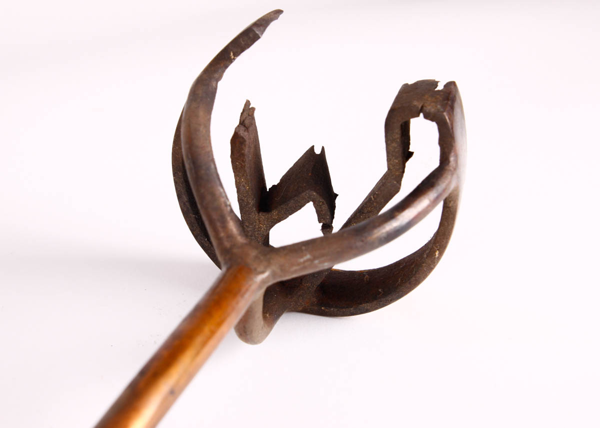 Vintage Brazilian Copper Branding Iron