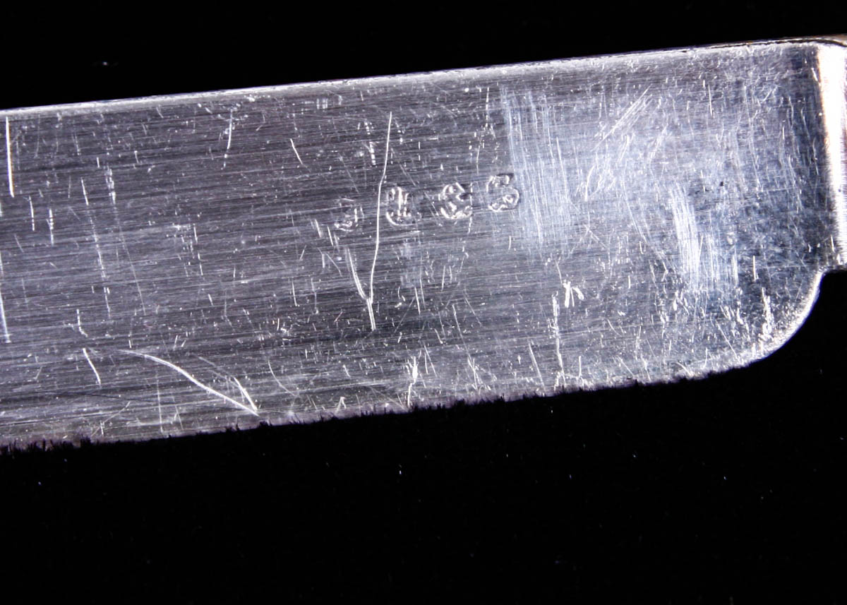 Cousins and Sons Bone Handled Fish Set and Shell Caviar Knives