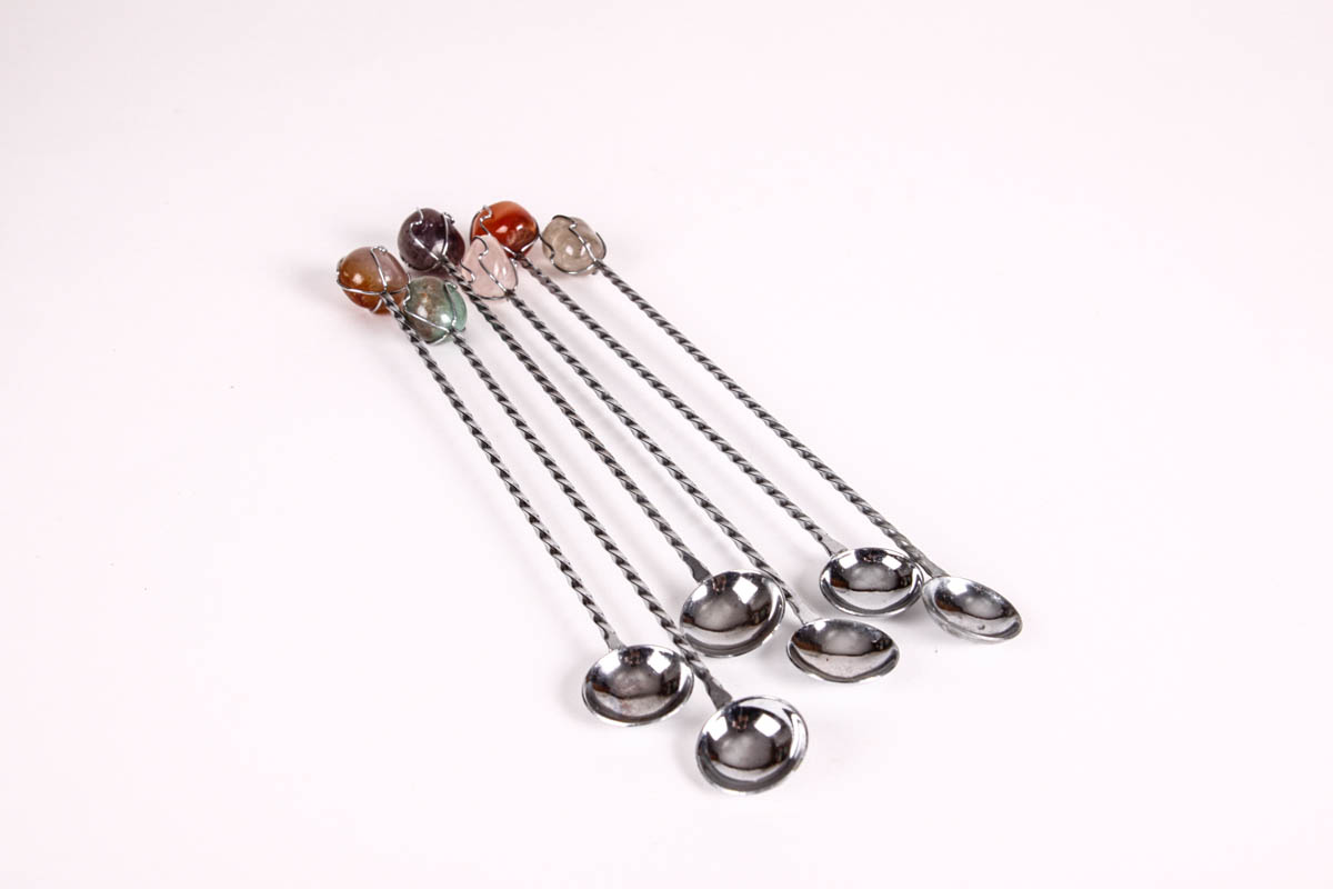 Collection of Marble and Stone Decorative Items