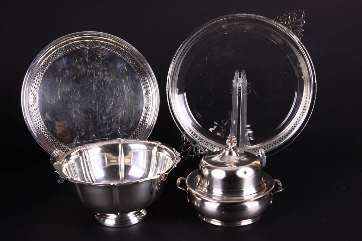 Collection of Silver Plate Table Items