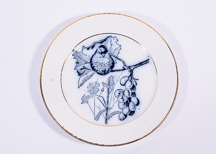 Antique Royal Sphinx P. Regout Maastright Fruit Plates