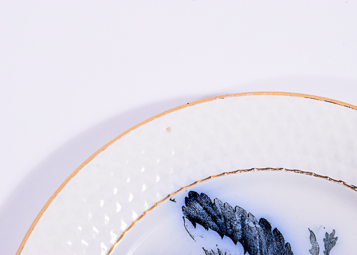 Antique Royal Sphinx P. Regout Maastright Fruit Plates