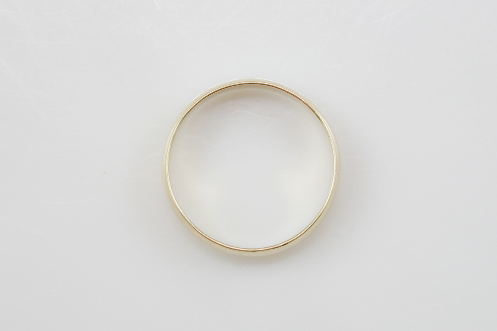 Men's 14K Yellow Gold Wedding Band by Tessler & Weiss