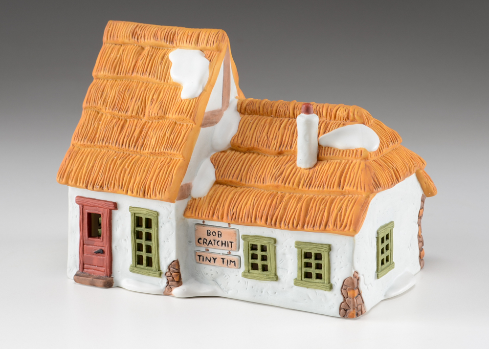 Dickens Village "Bob Cratchit and Tiny Tim Cottage"