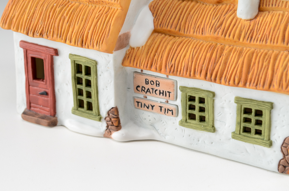 Dickens Village "Bob Cratchit and Tiny Tim Cottage"