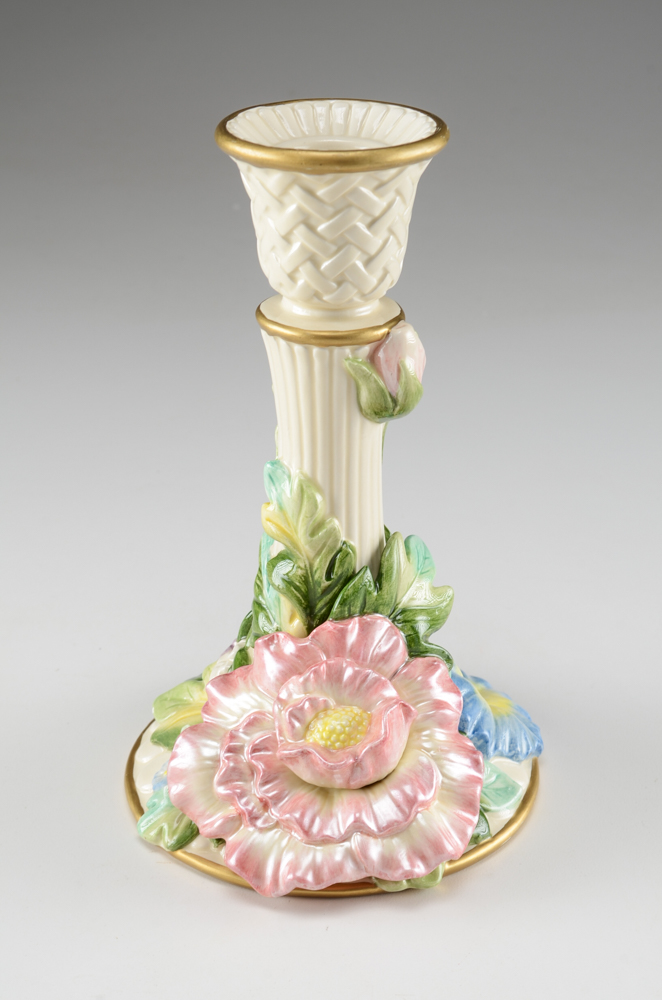 Fitz and Floyd Ceramic Candlesticks