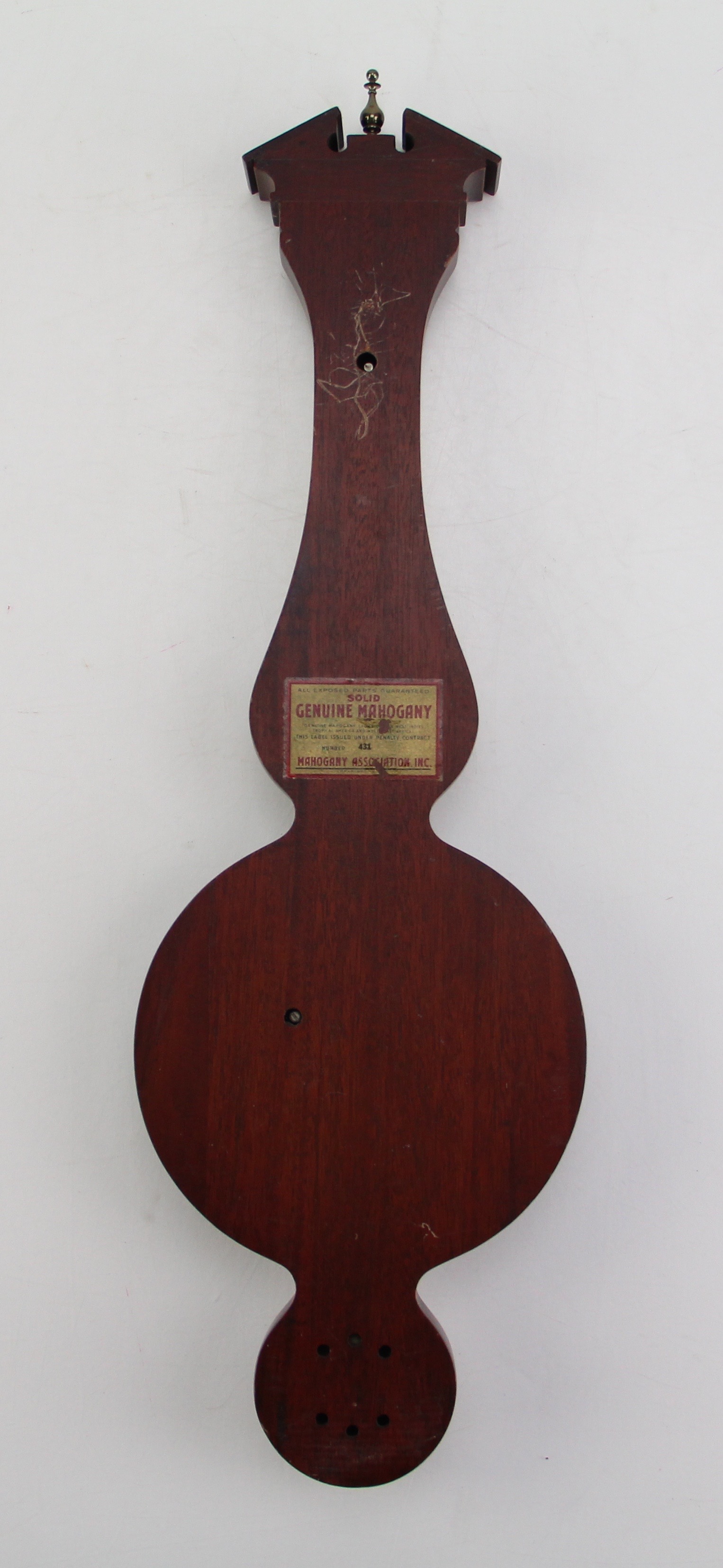 Airguide Barometer in Mahogany