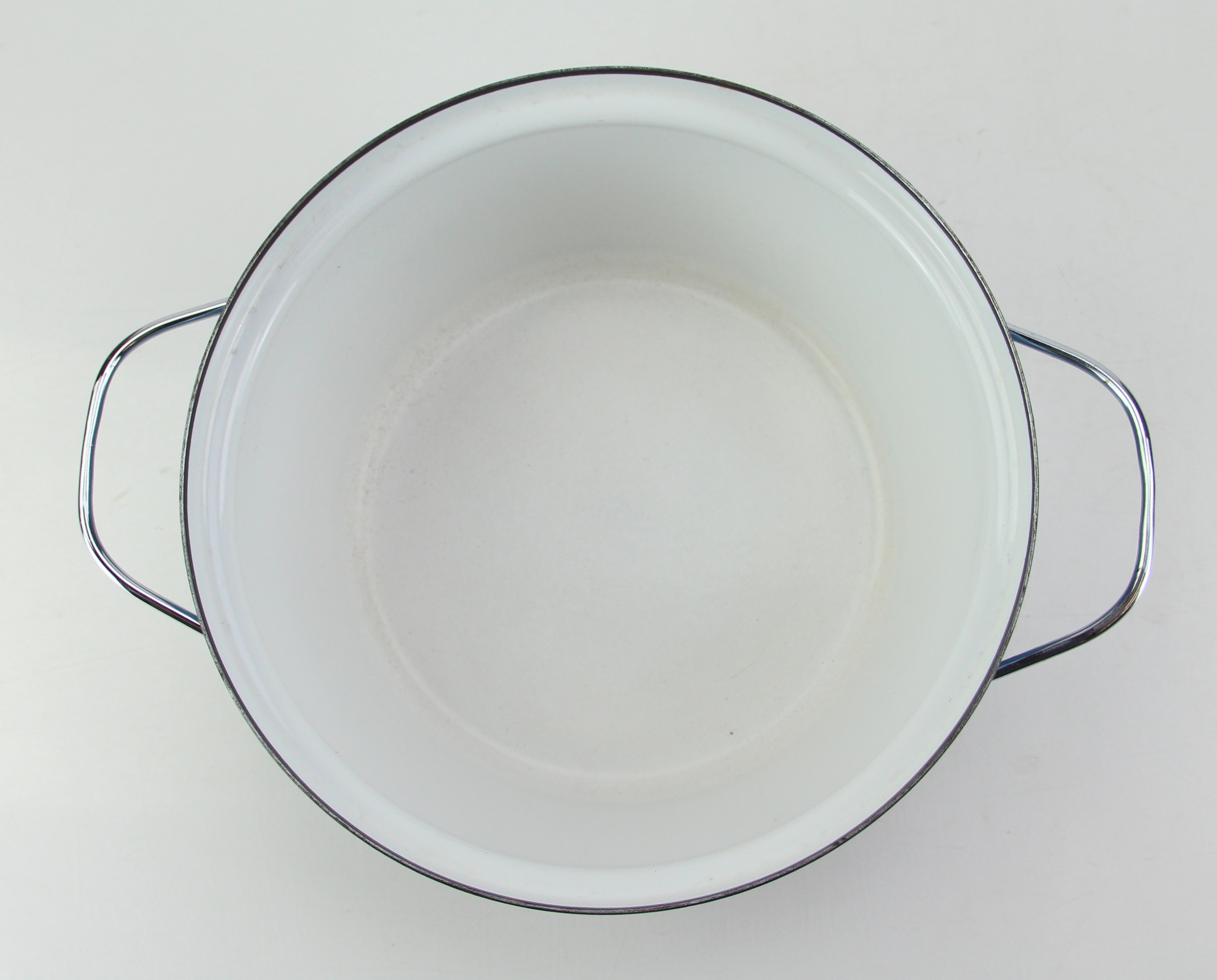 Vintage Cathrineholm Enamel Baking Dish with Lid