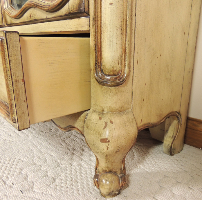 French Country China Cabinet