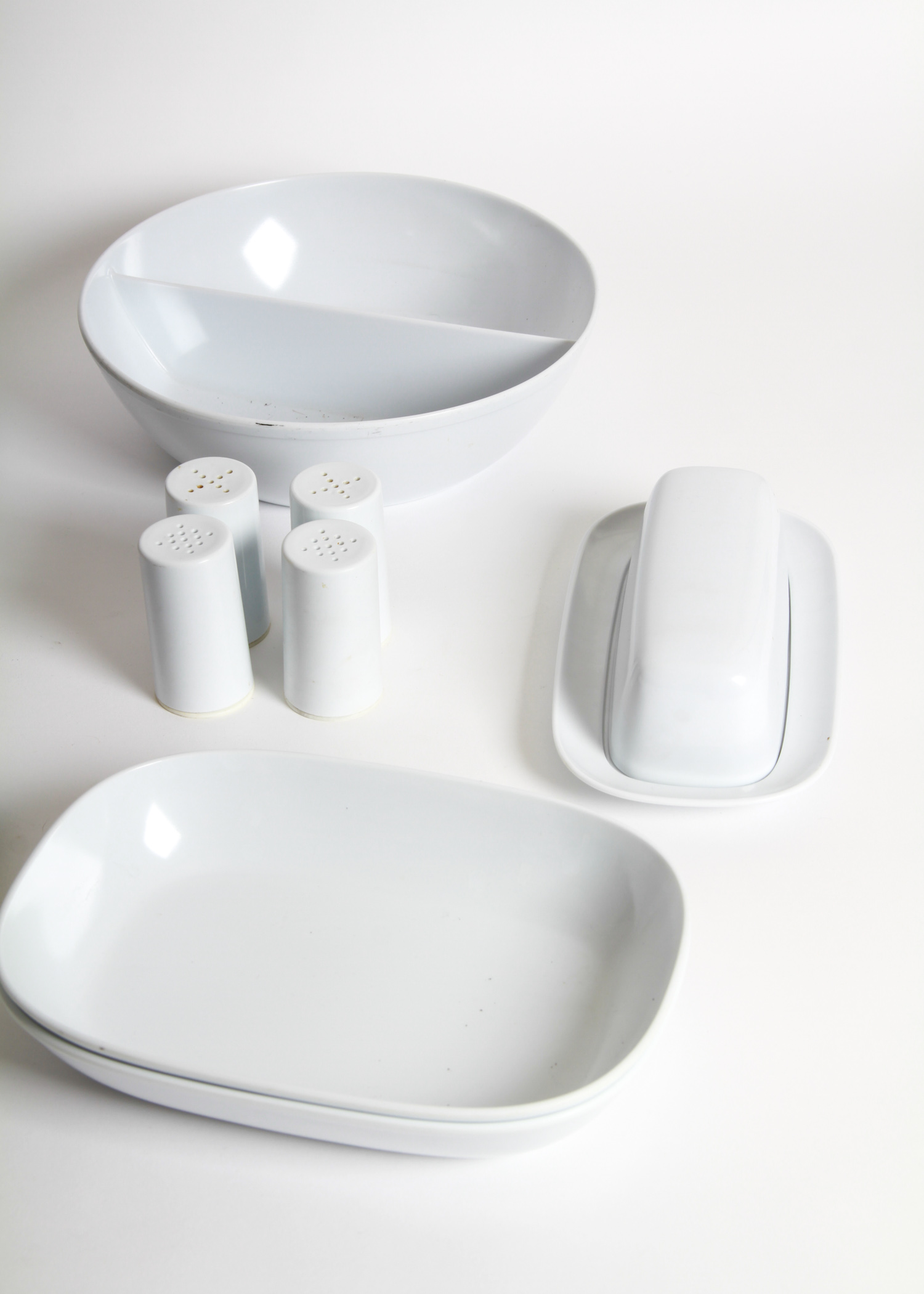 Vintage Melamine Dinnerware Set