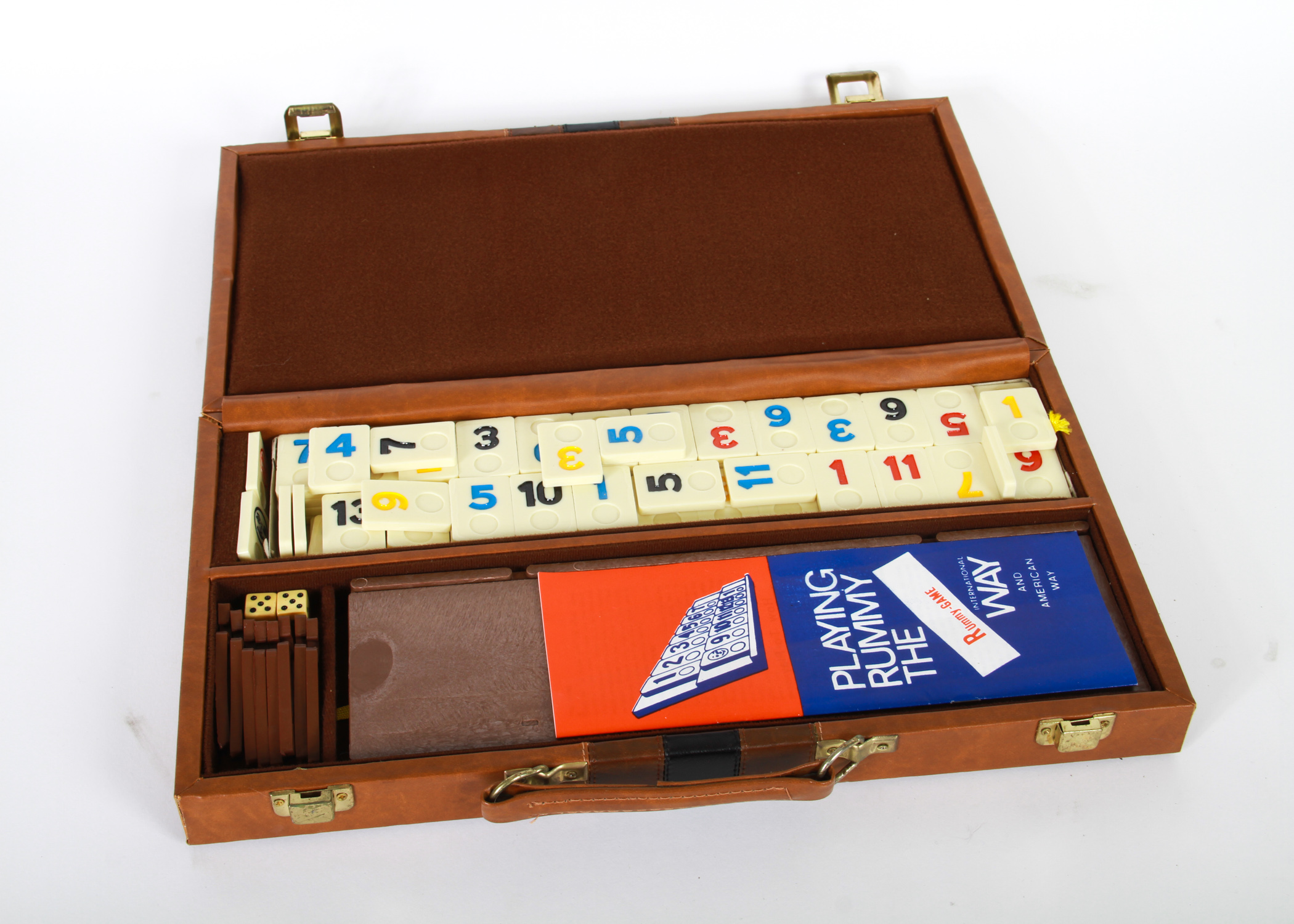 Vintage Rummikub Wooden Game