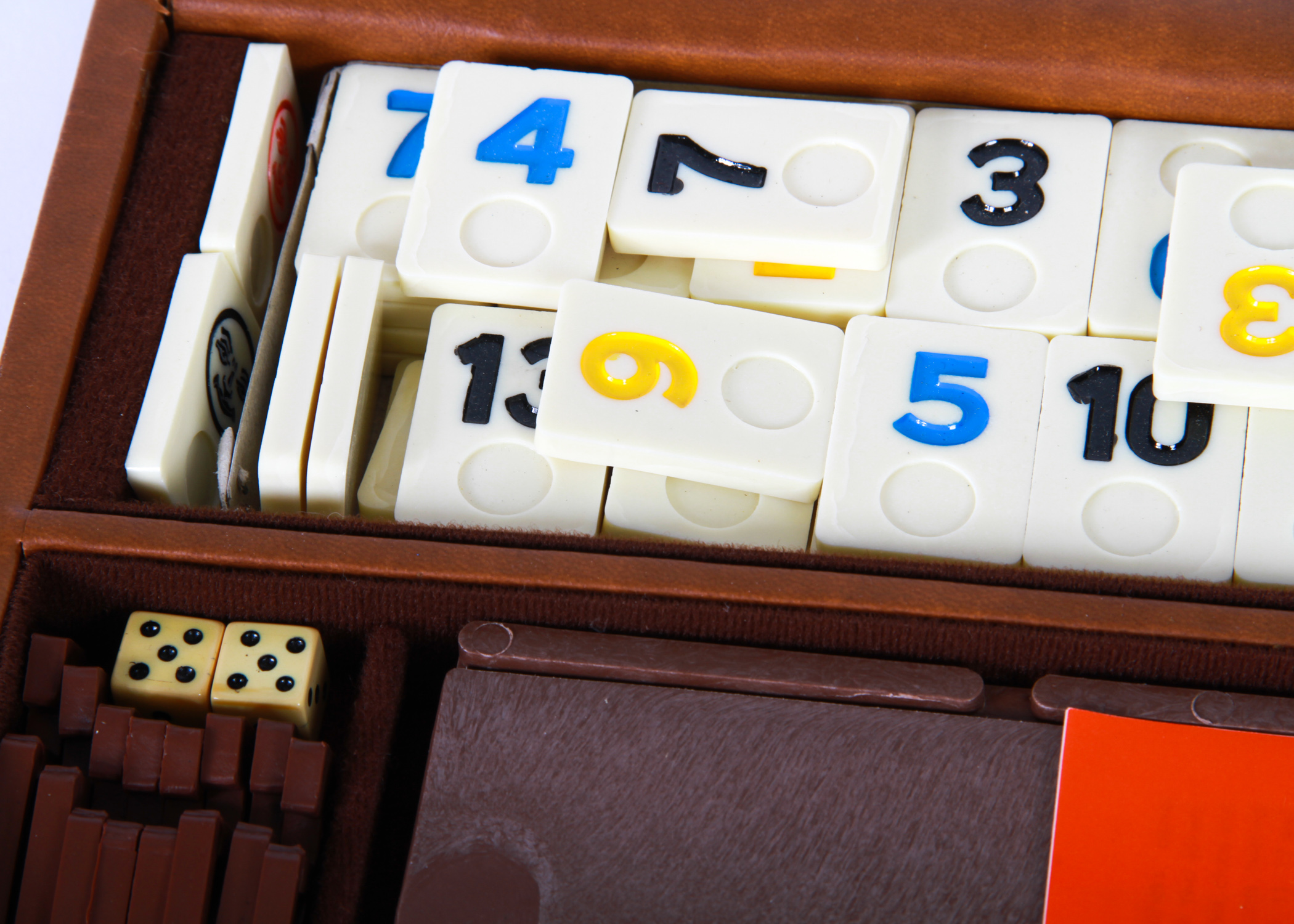 Vintage Rummikub Wooden Game