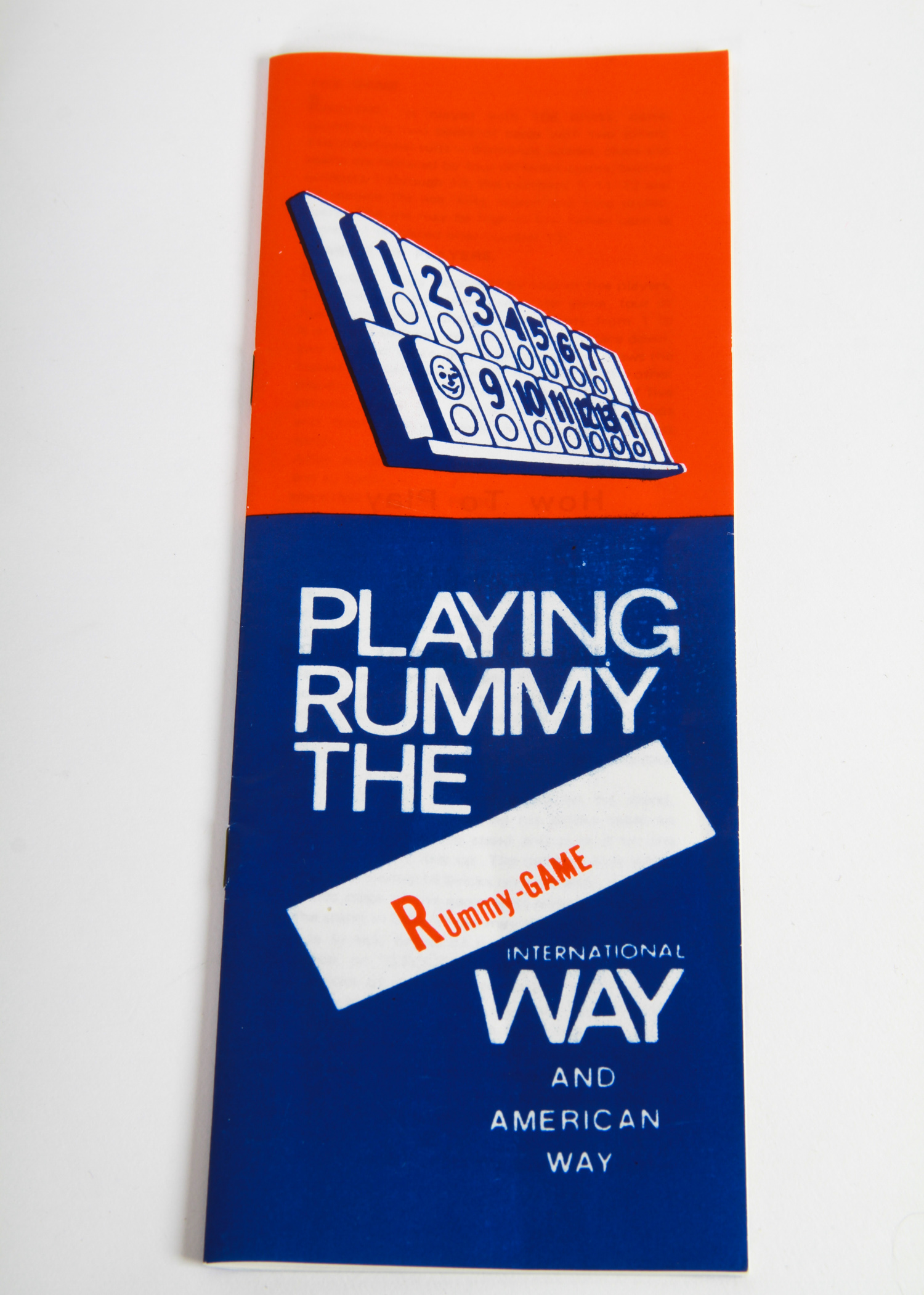 Vintage Rummikub Wooden Game