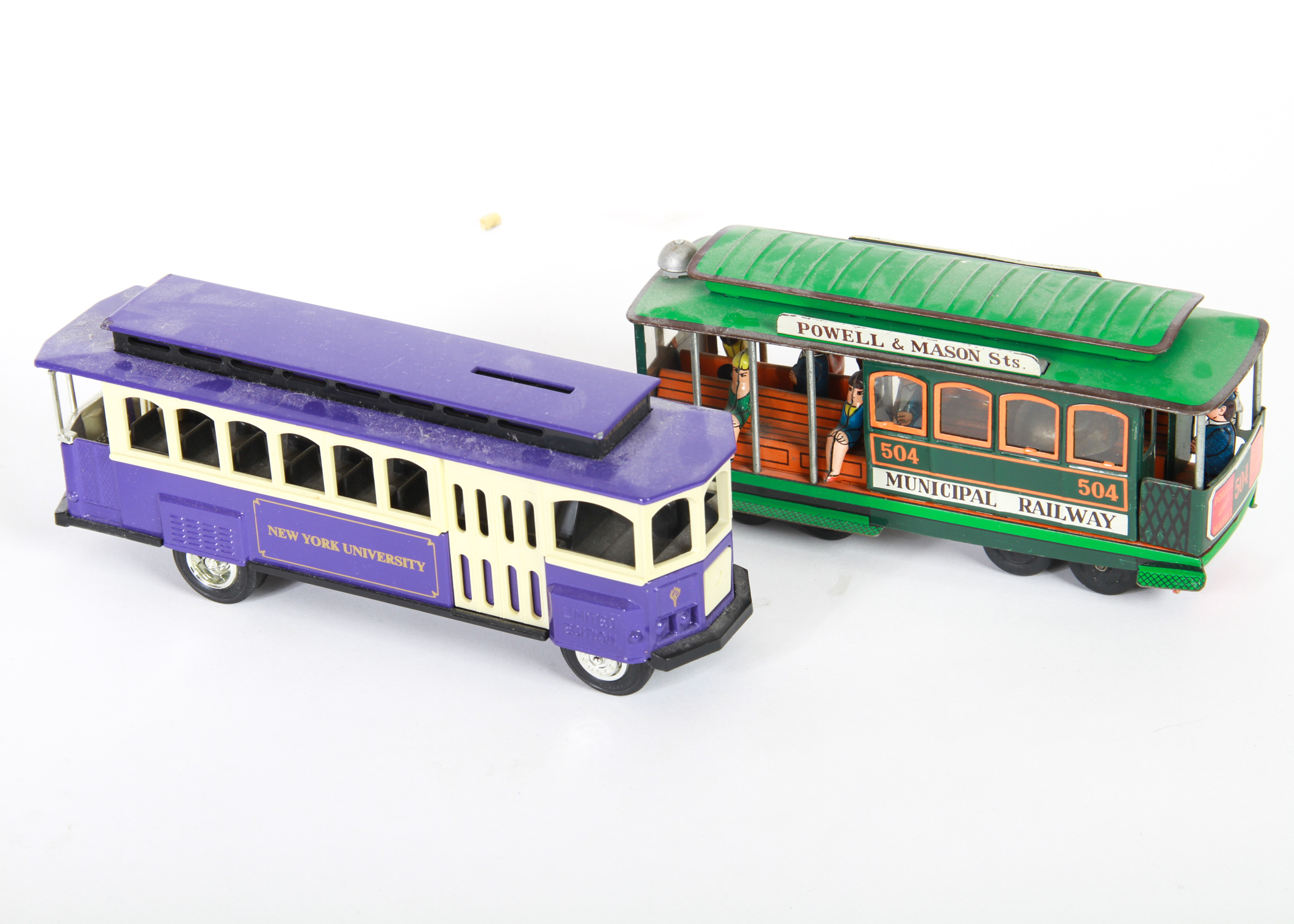Collection of Vintage Streetcar Models