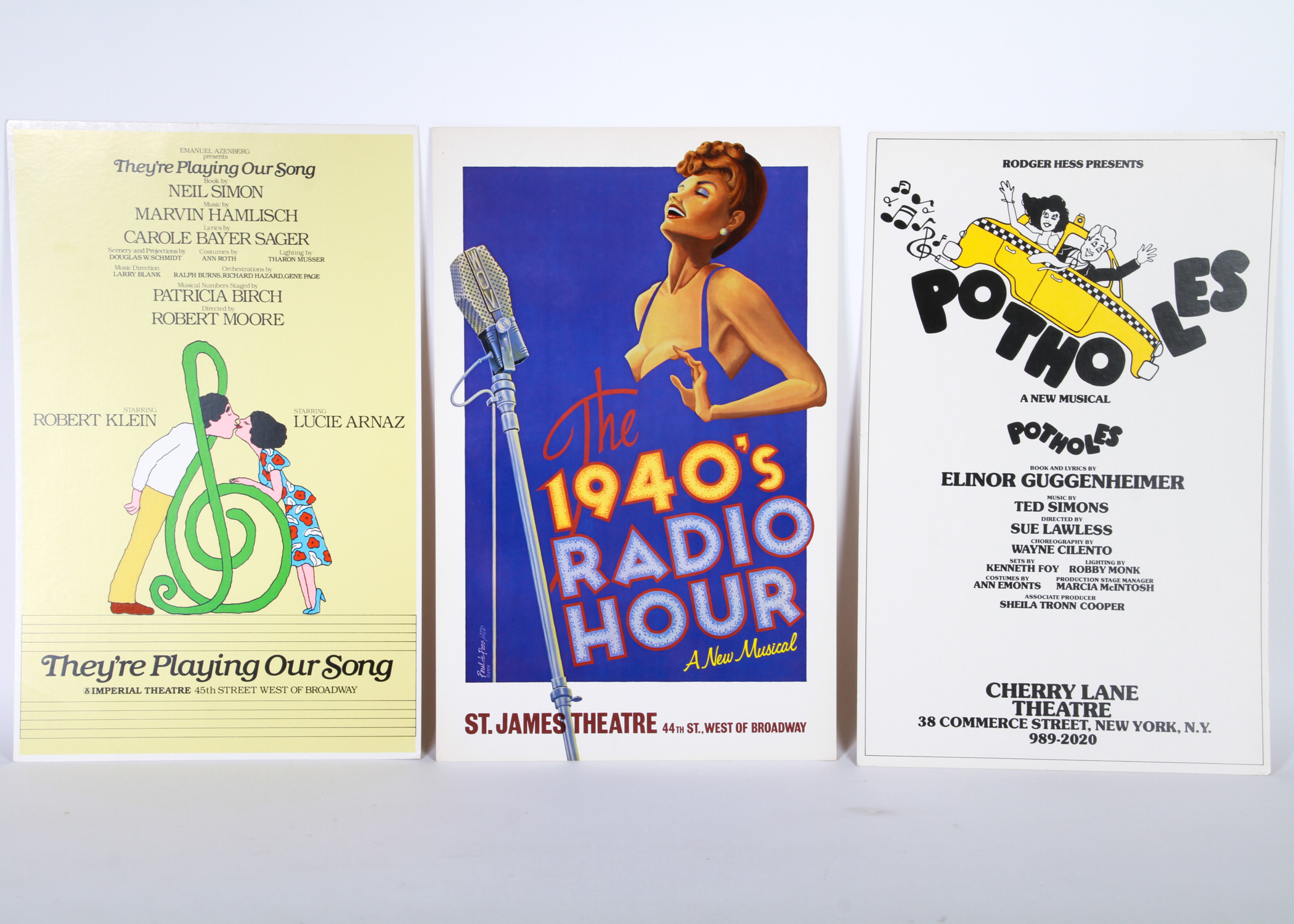 Collection of Vintage Broadway Posters
