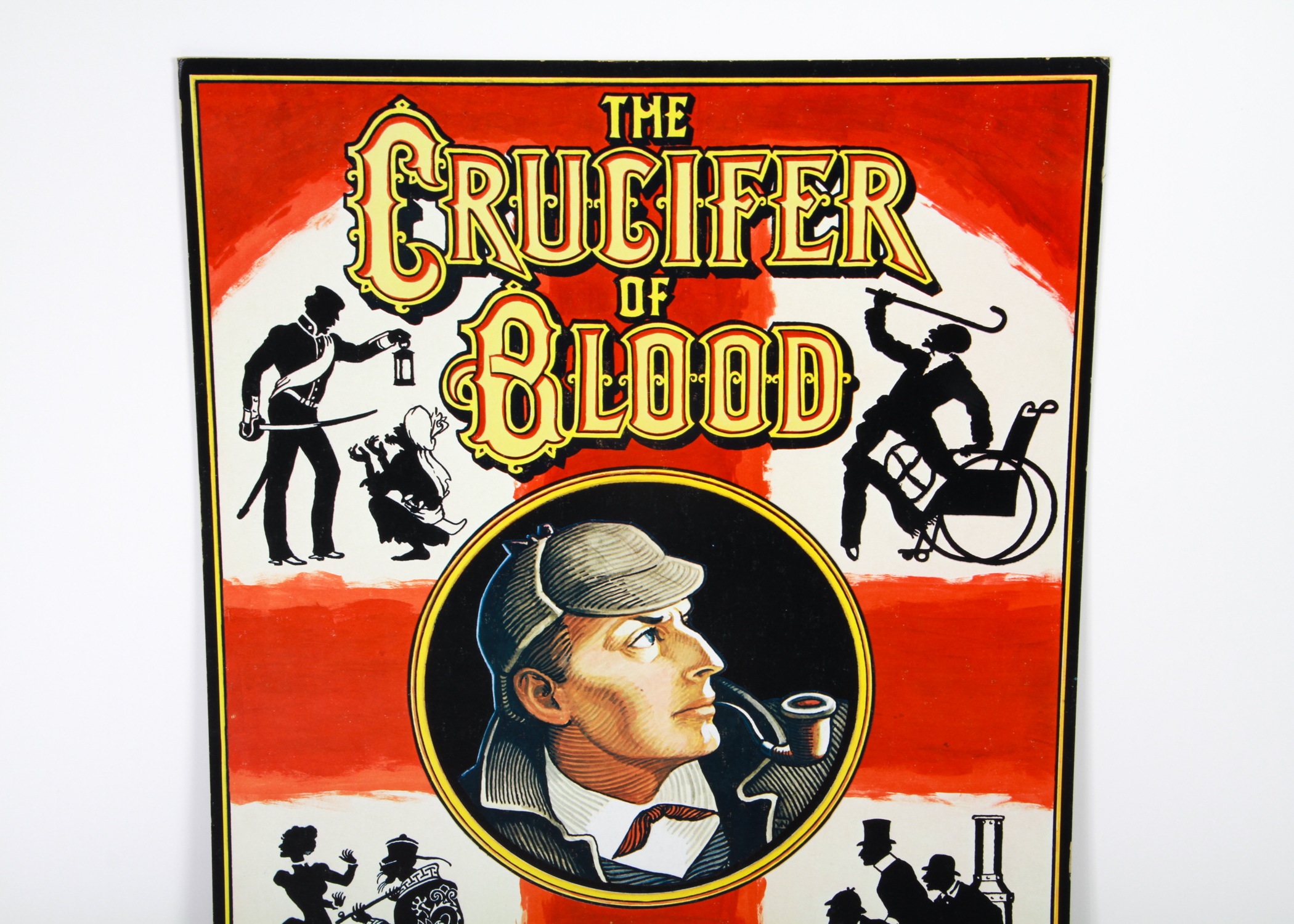 Sherlock Holmes "The Crucifer of Blood" Broadway Poster