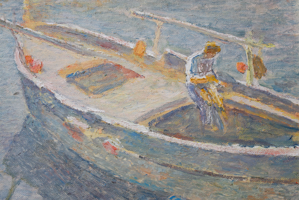 Jose Fabri-Canti Impressionist Oil on Canvas