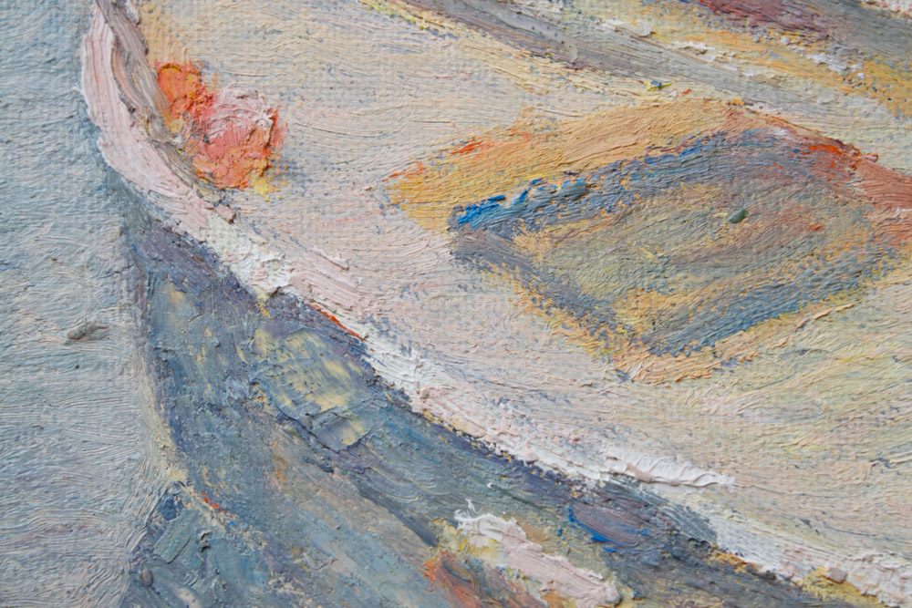 Jose Fabri-Canti Impressionist Oil on Canvas