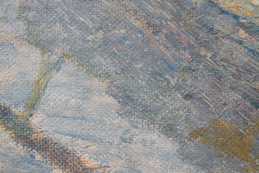 Jose Fabri-Canti Impressionist Oil on Canvas