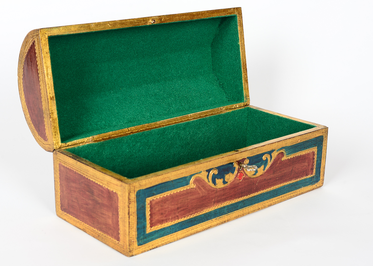 Pair of Italian Tabletop Chests