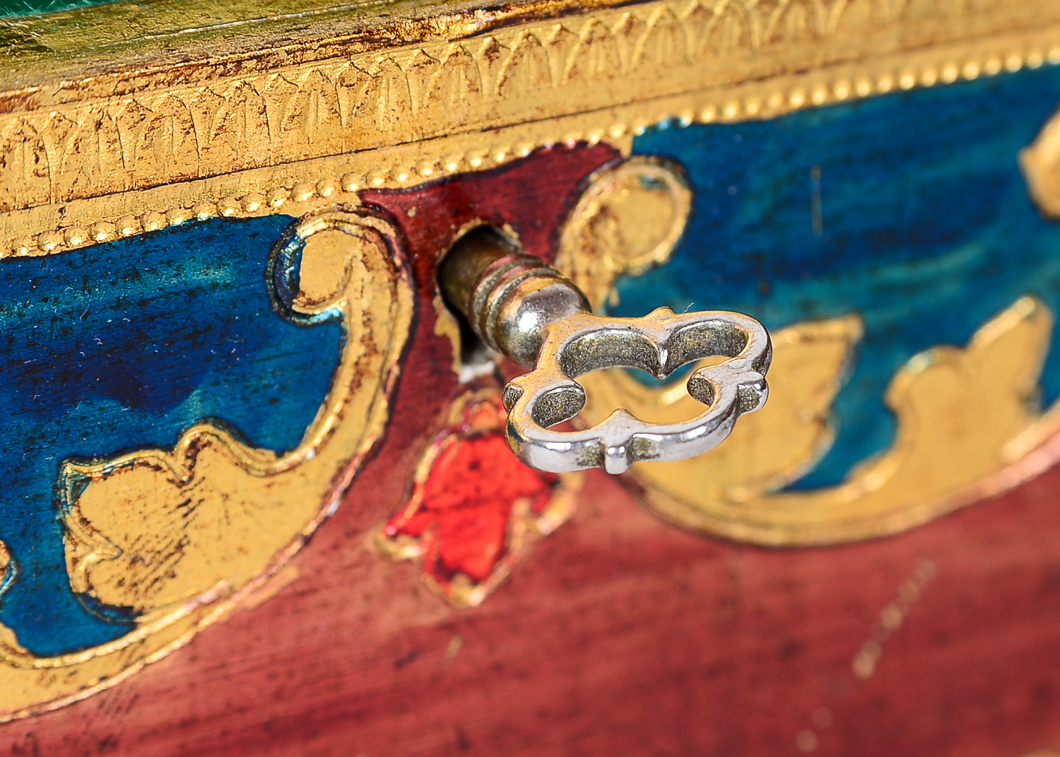 Pair of Italian Tabletop Chests