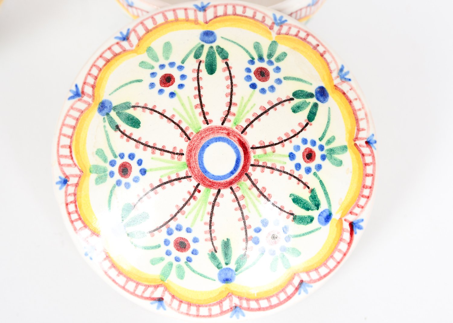 Viuva Lamego Hand-Painted Trinket Boxes